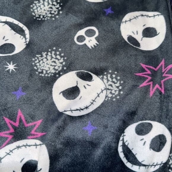 Tim Burton's The Nightmare Before Christmas velour pajama pants - Picture 3 of 6